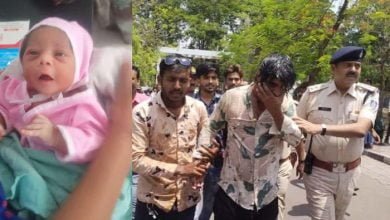 dewas 04 लापरवाही के चलते जिला अस्पताल से नवजात बच्ची हुई चोरी, पूर्व पार्षद ने किया आत्मदाह का प्रयास