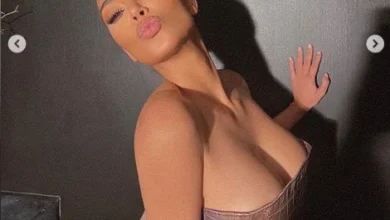 Kim Kardashian's hot look