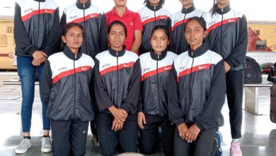 LNCT विश्वविद्यालय की रग्बी महिला टीम मुंबई रवाना