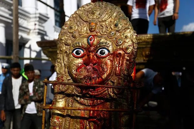 काठमांडू का Indra Jatra समारोह छू लेगा आपका दिल 6 pictures-of-indra-jatra-celebrated-in-nepal
