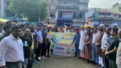 4 7 जल संरक्षण हेतु रैली का आयोजन