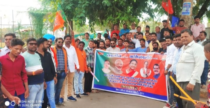 राष्ट्रपति पद प्रत्याशी श्रीमती द्रोपदी मुर्मू के चयन पर धार नगर भाजपा ने आभार प्रदर्शन कर हर्ष जताया 1 WhatsApp Image 2022 06 24 at 9 00 21 PM राष्ट्रपति पद प्रत्याशी श्रीमती द्रोपदी मुर्मू के चयन पर धार नगर भाजपा ने आभार प्रदर्शन कर हर्ष जताया
