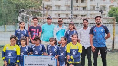 MP Sports: Kanchan Patel of MP became the best goal keeper in the Second Women's Blind Football Championship