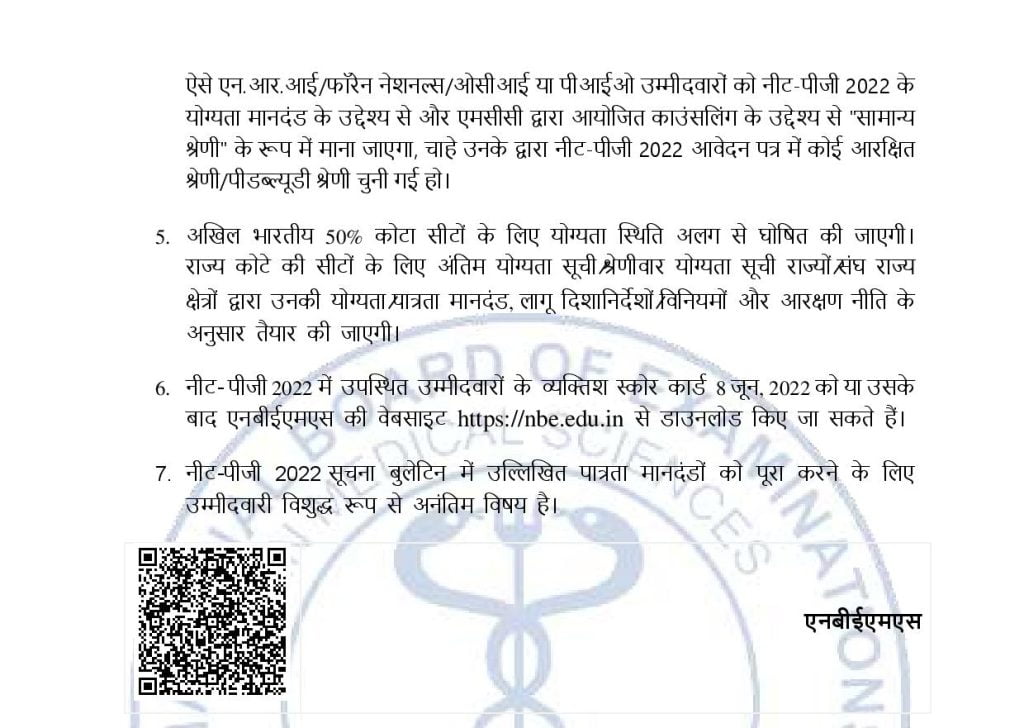 NEET PG 2022 cut off