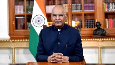 ramnath kovind1 व‍िधानभवन पहुंचे राष्ट्रपति रामनाथ कोविन्द, कुछ देर में संबोध‍ित करेंगे संयुक्‍त सदन