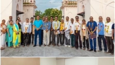 3 कलेक्टर डॉ जैन द्वारा 31 सेवानिवृत्त अधिकारी, कर्मचारियों को पेंशन भुगतान आदेश प्रदान किए
