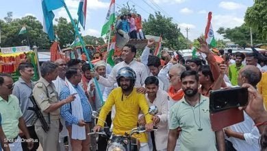 4 4 माधौगढ़ में युवा मोर्चा ने जोशीले अंदाज में निकाली बाइक तिरंगा रैली
