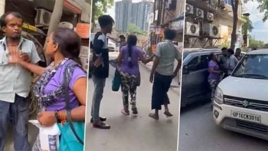 car thokar कार में हल्की सी साइड लगने पर भड़की महिला, 1 मिनट में ई-रिक्शा चालक को मारे 17 थप्पड़