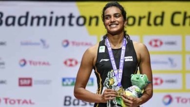 pv sindhu 11 बैडमिंटन सिंगल्स फाइनल में पीवी सिंधु ने जीता गोल्ड मेडल, भारत की झोली में आया 19वां गोल्ड