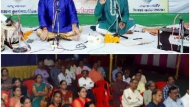 3 7 गणेशोत्सव अवसर पर सांस्कृतिक कार्यक्रमो में गायन की प्रस्तुतियां दी