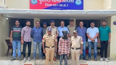 5 3 सायबर क्राईम ब्रांच धार एवं थाना तिरला पुलिस ने 20 दिन पूर्व तिरला फाटे पर मोटर सायकल चालक के साथ हुई लूट का किया पर्दाफाश