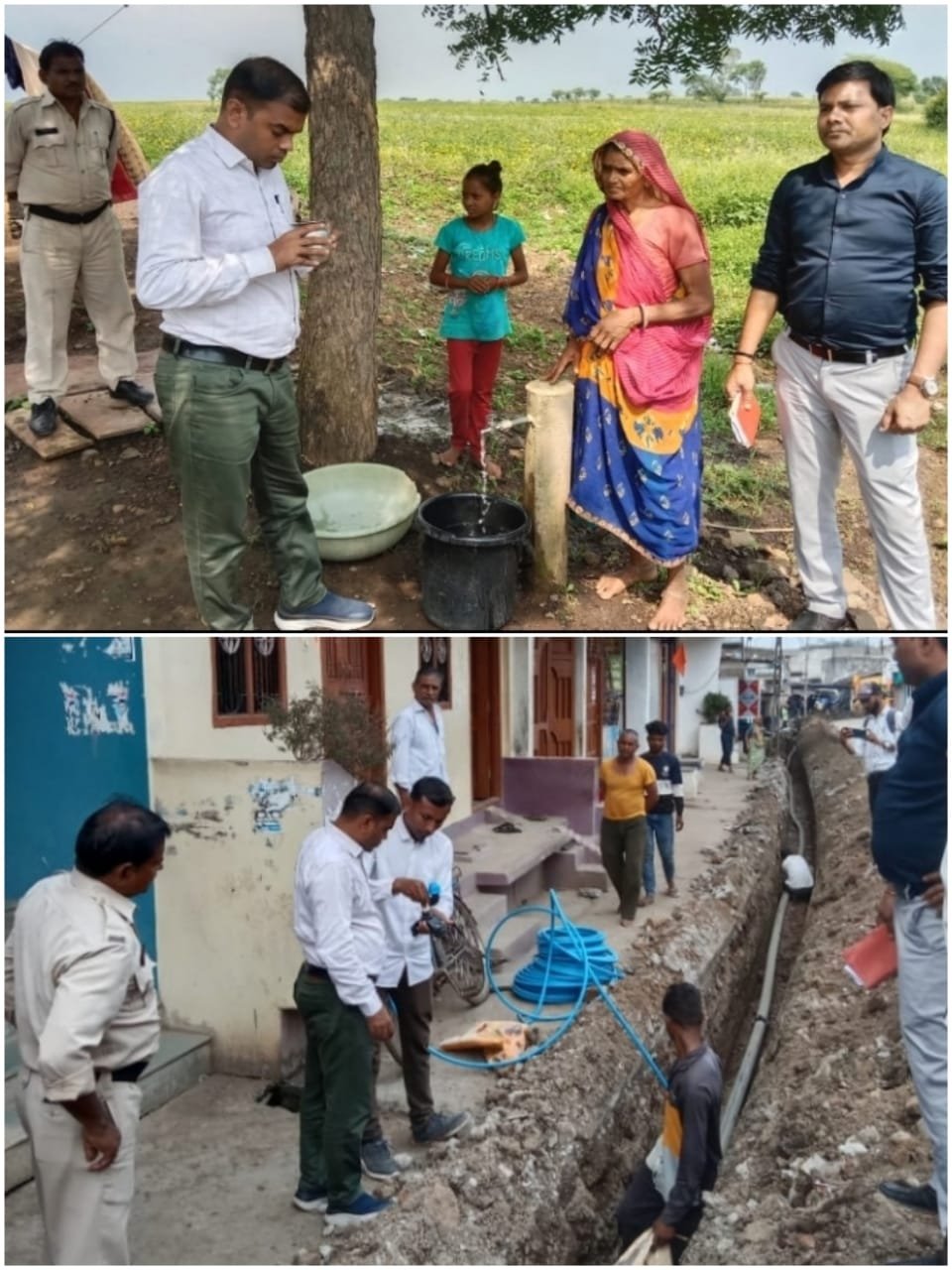 एसडीएम श्री चौहान ने किया भोपावर बड़ोदिया, सुनेड़ी, मिण्डा में जल जीवन मिशन कार्यों का निरीक्षण 1 9 14 एसडीएम श्री चौहान ने किया भोपावर बड़ोदिया, सुनेड़ी, मिण्डा में जल जीवन मिशन कार्यों का निरीक्षण