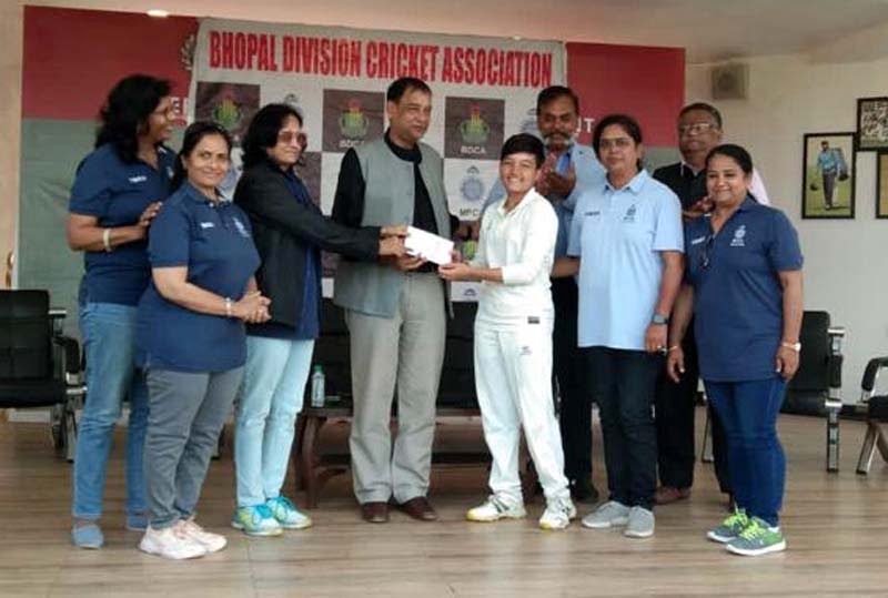 BDCA 1 Bhopal Sports News : सुदिति के शानदार प्रदर्शन से जीता भोपाल