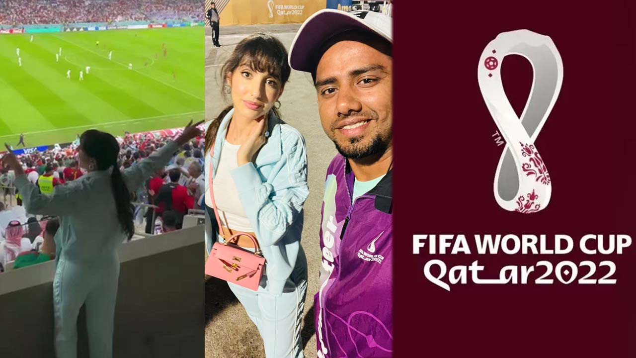 Nora Fatehi ने FIFA World Cup 2022 के कतर Footboll स्टेडियम में किया जोरदार डांस, वायरल हुआ वीडियो 1 FIFA World Cup 2022