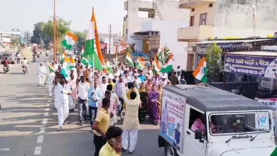 bharat jodo yatra harda 1 Harda News : भारत जोड़ो उपयात्रा में जिले के सभी नेता दिखे एकजुट