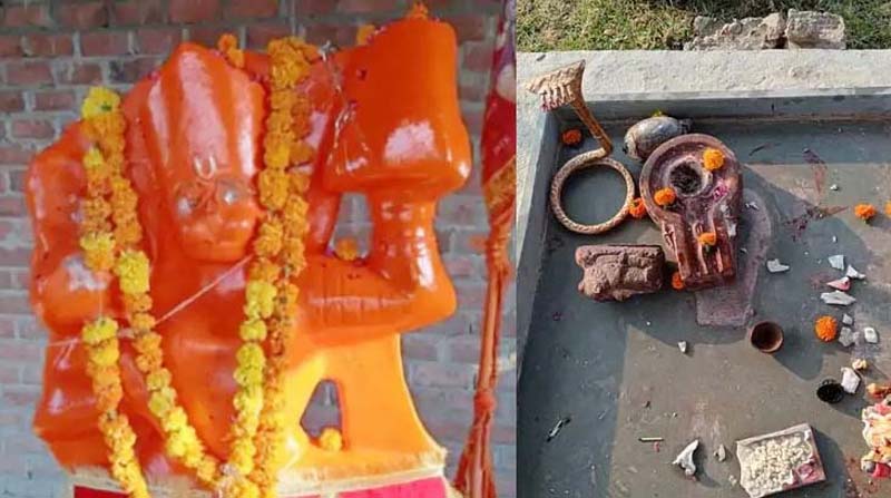 Khandwa News : खंडवा में हनुमान जी की प्रतिमा और शिवलिंग को किया खंडित,आरोपी हिरासत में 1 Khandwa News