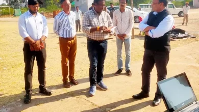 silwani news 1 1 Silwani News : कलेक्टर ने ग्रामीण आबादी भूमि के सर्वे हेतु ड्रोन फ्लाई कार्यों का किया निरीक्षण