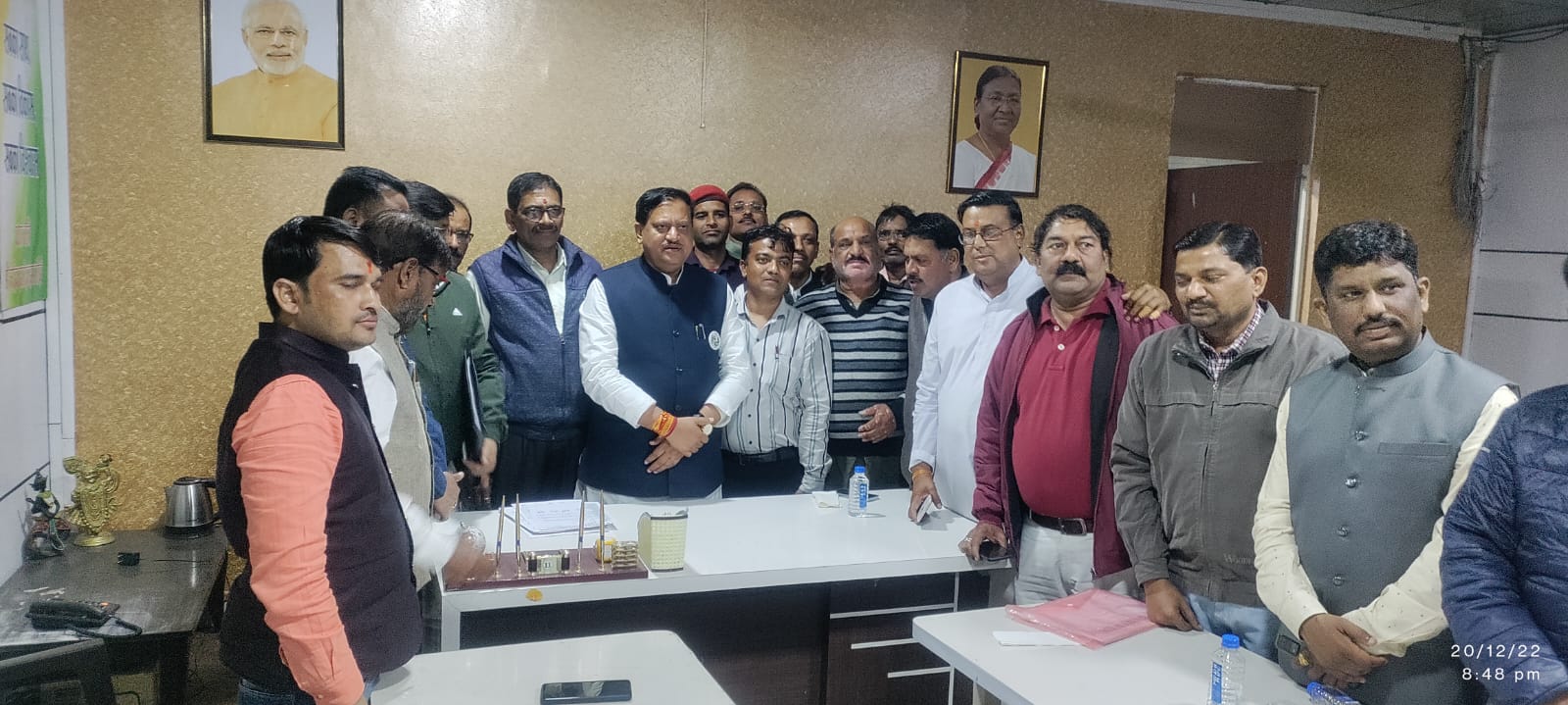 MP News: लंबित मांगों पर मंत्री भदौरिया से हुई कर्मचारी संगठनों की चर्चा 1 MP News