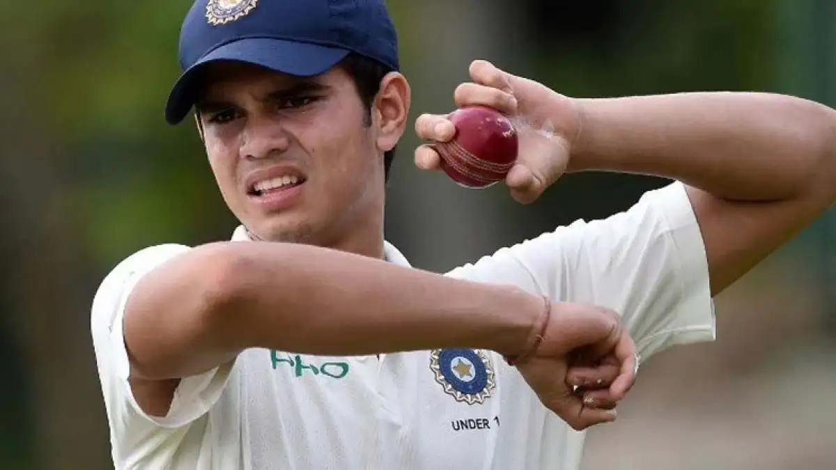 अर्जुन तेंदुलकर ने रणजी डेब्यू में ठोका शतक, पिता के रिकॉर्ड की बराबरी 1 arjun tendulkar