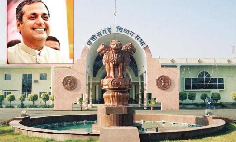 छत्तीसगढ़ विधानसभा शीतकालीन सत्र: विधायक शैलेष पांडेय ने उठाया लोक निर्माण विभाग का मुद्दा 1 CG Vidhansabha MLA Shelesh Pandey