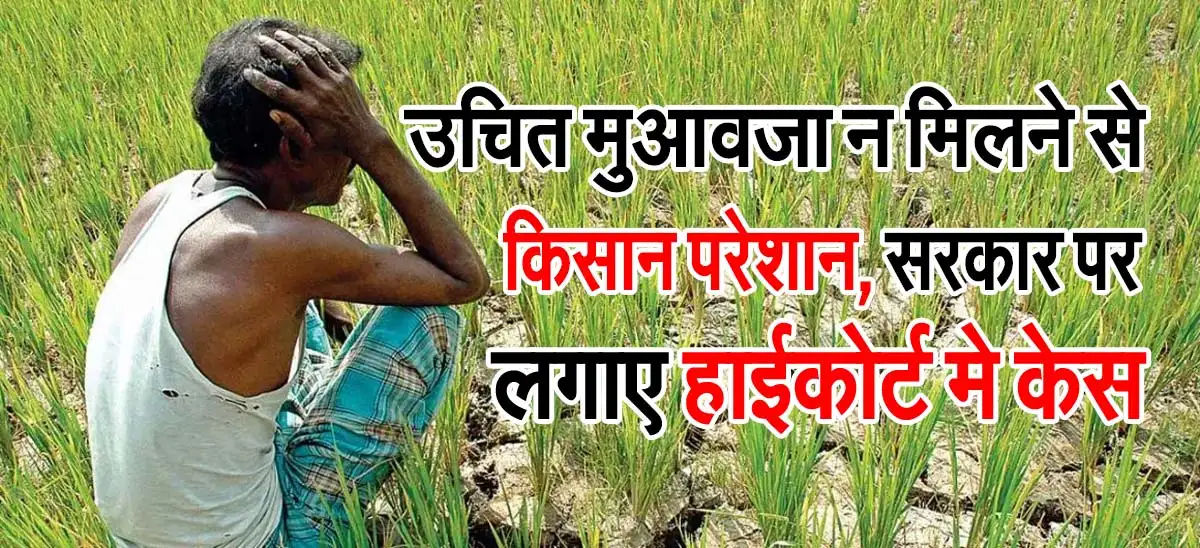 MP News : उचित मुआवजा न मिलने से किसान परेशान, सरकार पर लगाए हाईकोर्ट मे केस 1 Highcourt case