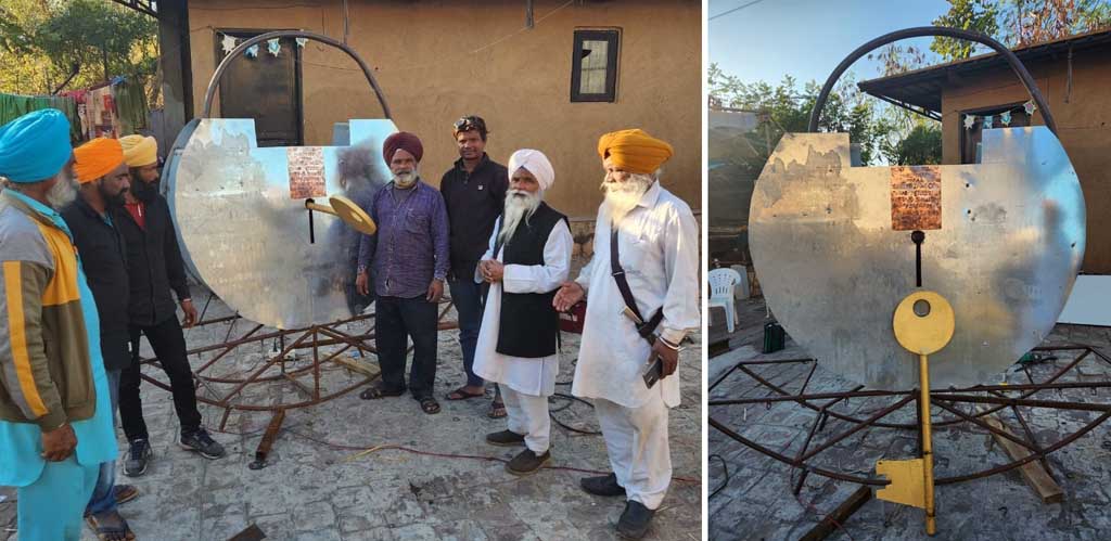 MP News : सिकलीगर समुदाय के शिल्पियों ने संग्रहालय के लिये बनाया 6 फीट का बड़ा ताला 1 MP News