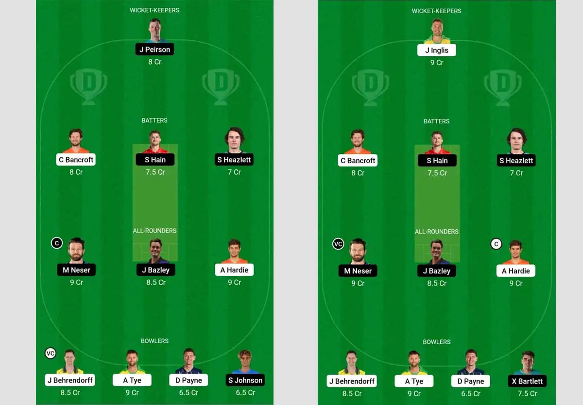 Dream Team PRS vs HEA