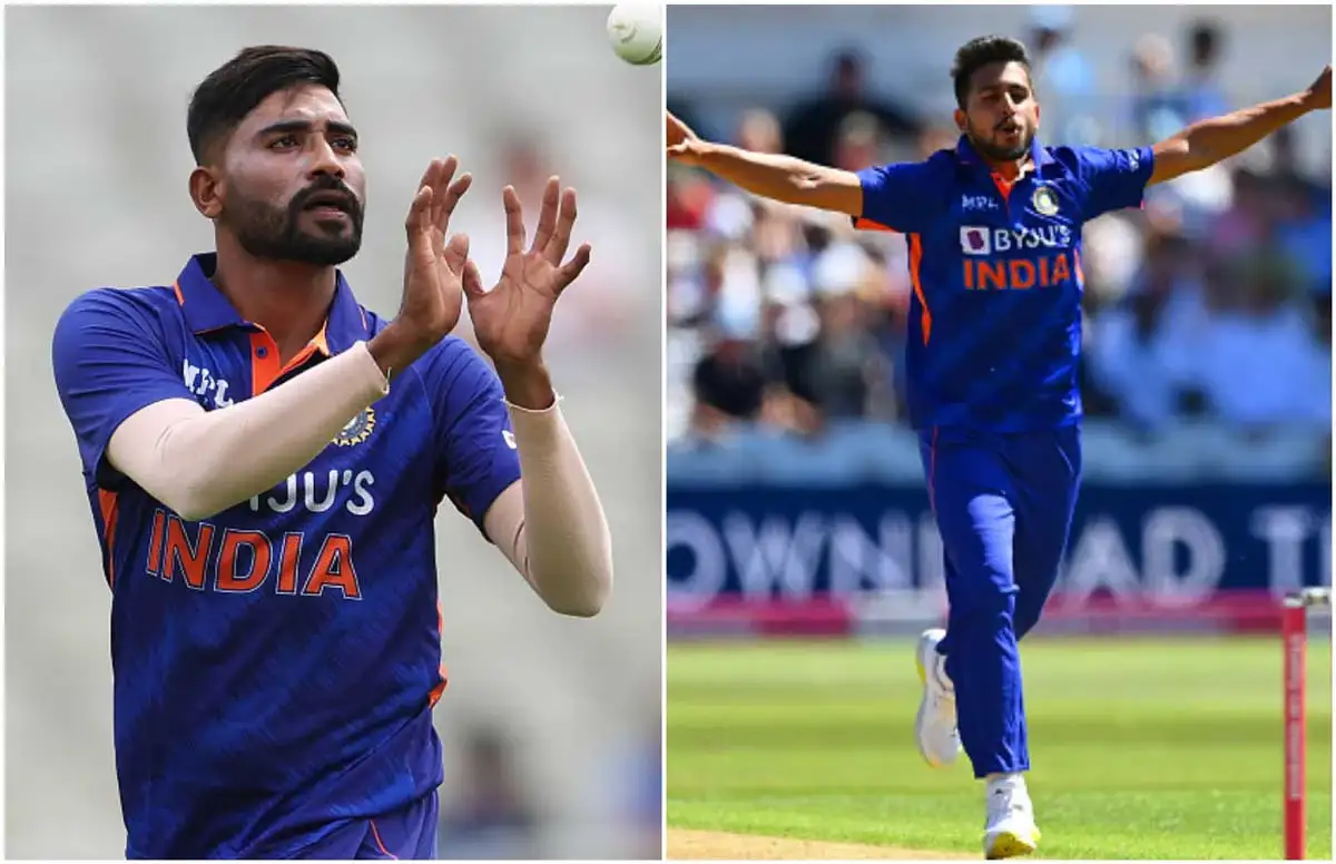 IND vs AUS : उमरान-सिराज के तिलक न लगाने पर भड़के फैंस, किया जमकर ट्रोल 1 siraj umran