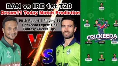 BAN vs IRE 3rd T20 Dream11 Prediction Today Match