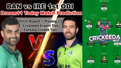 Ban vs Ire 1st ODI Dream11 Prediction Today Match