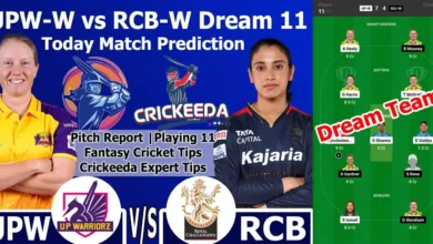 UPW-W vs RCB-W Dream 11 Prediction Today Match | WPL 2023 | Pitch Report | Probable Playing 11| Player Stats | Fantasy Cricket Tips