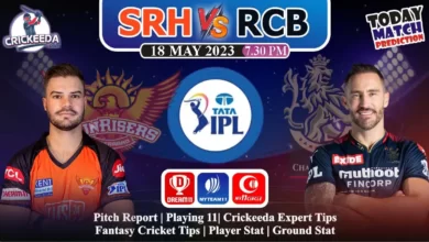 SRH vs RCB Dream11 Prediction Today Match