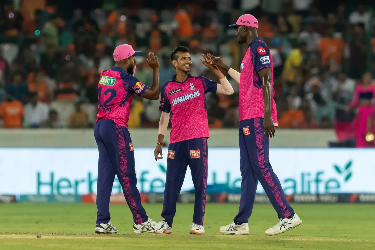 SRH VS RR IPL 2023 : राजस्थान ने हैदराबाद को 72 रनों से हराया 1 chahal