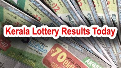 Kerala Lottery Results Today
