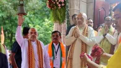 6 2 MP News: केंद्रीय गृहमंत्री अमित शाह पहुंचे जानापाव, यहां आने वाले देश के पहले गृह मंत्री