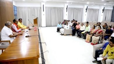 TN5 Bhopal230723095722 मुख्यमंत्री चौहान के प्रति आभार माना संविदा कर्मचारियों ने