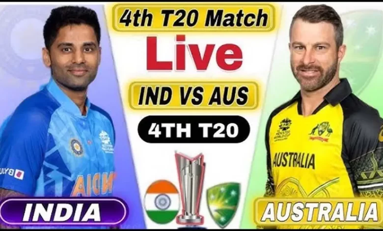 IND vs Aus 4th T20