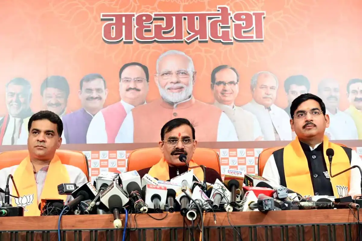vd sharma press confrence