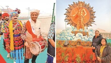 5 1 CG News: छत्‍तीसगढ़ से अयोध्‍या पहुंचे कलाकार, अयोध्यावासियों के स्वागत से हुए गदगद