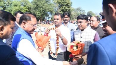 cm मुख्यमंत्री विष्णु देव साय सरगुजा सम्भाग के जशपुर जिले के अंतर्गत आने वाले ग्राम बगीचा पहुंचे