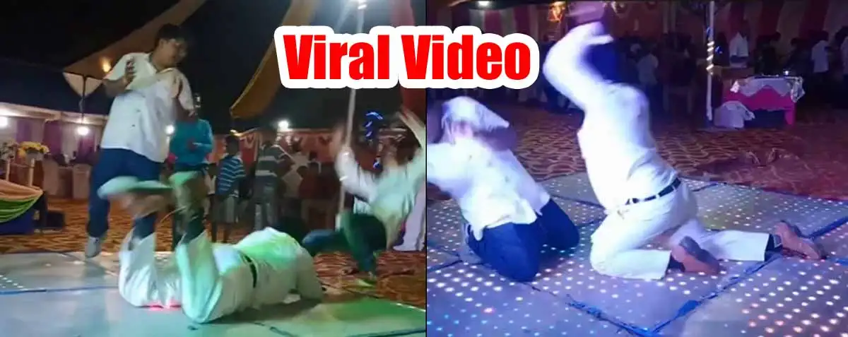 Viral Video: अंकल ने डीजे पर किया 'अजगर डांस', देखें वायरल वीडियो 1 Viral Video Azgar Dance