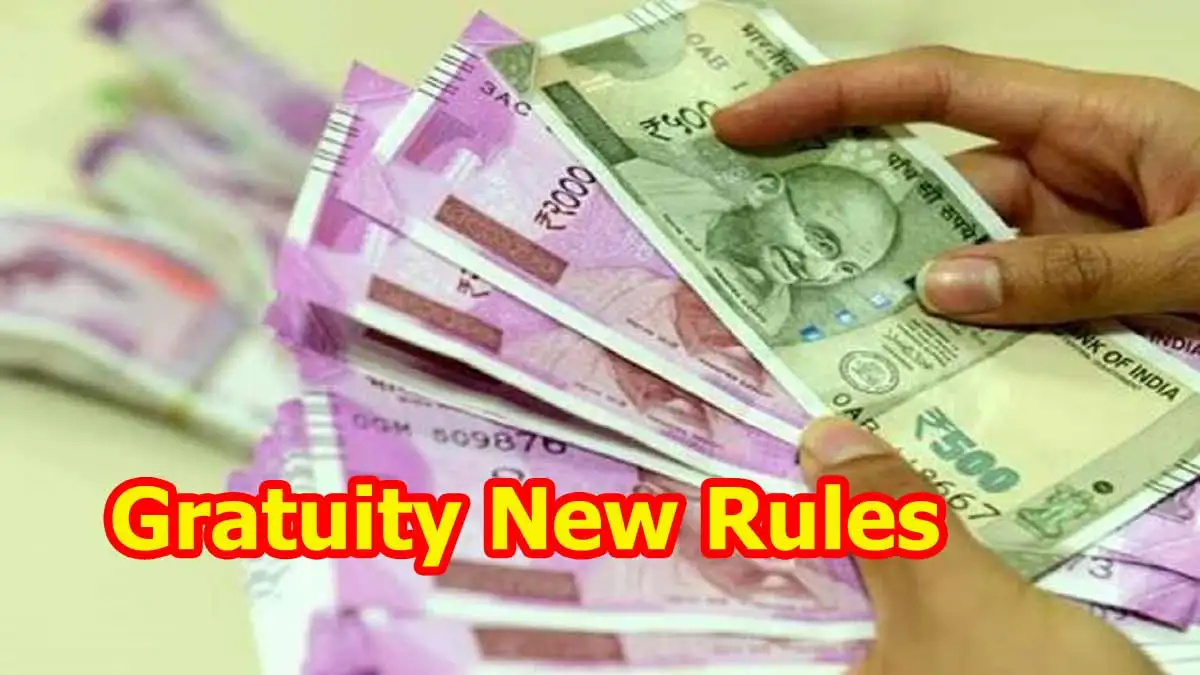 Gratuity New Rules: अब कर्मचारियों को सिर्फ 1 साल की नौकरी पर मिलेगी ग्रेचुएटी! 1 Gratuity New Rules