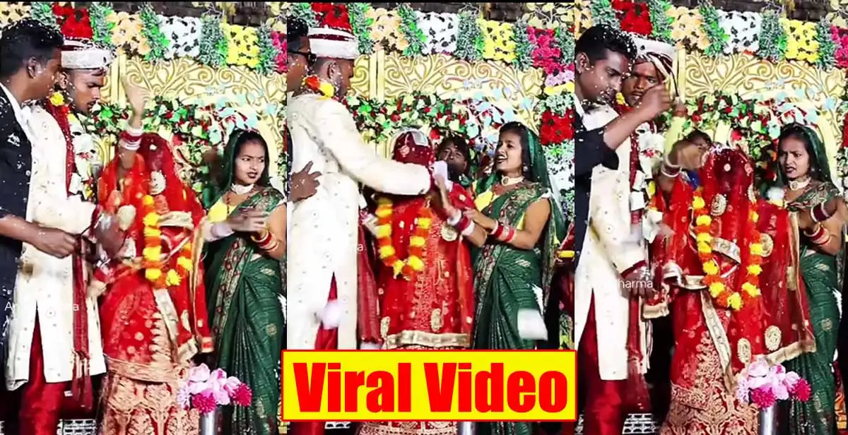 Viral Video: जयमाला डालते ही नाचने लगी दुल्हन, दूल्हे सहित बाराती हुए हक्के-बक्के, देखें वायरल वीडियो 1 Viral Video on Shadi