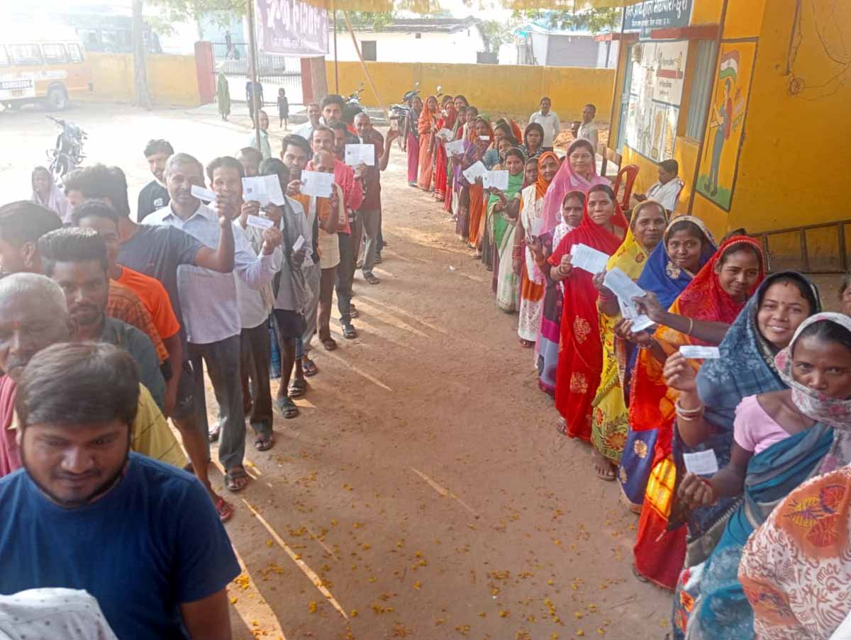 CG Phase 3 Voting LIVE: छत्तीसगढ़ में चल रहे तीसरे चरण में 3 बजे तक 58.19% मतदान 1 cg voting