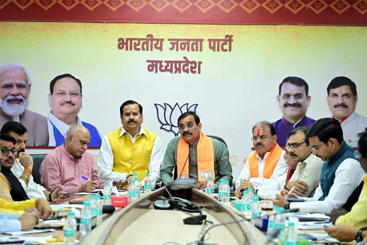 Lok Sabha Election 2024: वीडी शर्मा बोले - हर बूथ पर 10% वोट शेयर के लक्ष्य को पूरा करें कार्यकर्ता 1 vd sharma