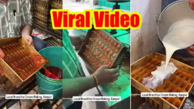 viral video on Ice Cream
