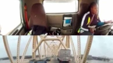 viral video on truck