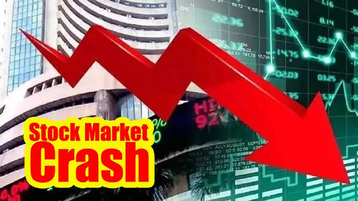Stock Market Crash: ऐतिहासिक गिरावट के बाद लाल निशान पर बंद हुआ मार्केट, याद आया कोरोना! 1 Stock Market Crash
