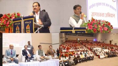 01 6 रायगढ़ में साईबर जागरूकता एवं जल संरक्षण पर प्रजेन्टेशन कार्यशाला