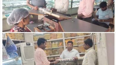 01 jpeg 2 दीपावली त्यौहार को दृष्टिगत रखते हुए मिलावटी मिठाई बेचने वालों पर सख्त कार्रवाई के निर्देश